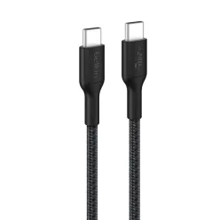 Belkin USB-C to USB-C Braided Cable 240W 1m Black