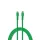 COLORUM USB-C to Lightning cable 1,8m Green