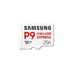   Samsung 256GB microSDXC P9 Express Class 10 U3 V30 A1 adapter nélkül