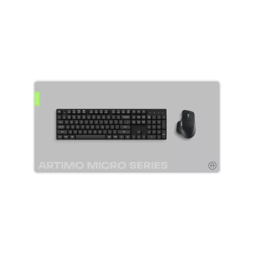 ARTIMO Desk Mat - Micro Series Egérpad Grey