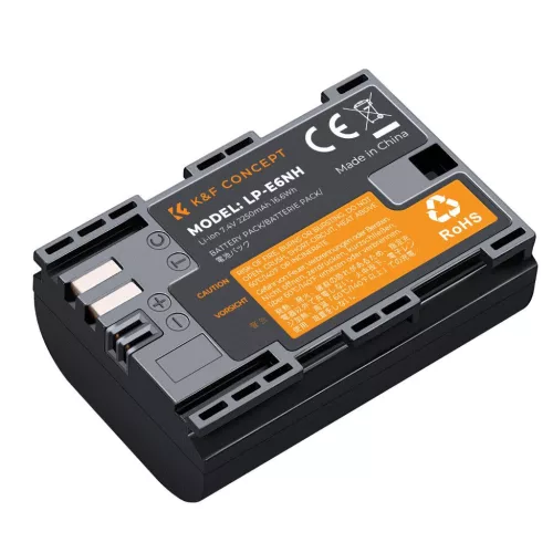 K&F Concept LP-E6NH akkumulátor 2250mAh