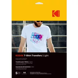   Kodak pólóra vasalható hőtranszfer fotópapír világos színű pólókhoz A4 5db