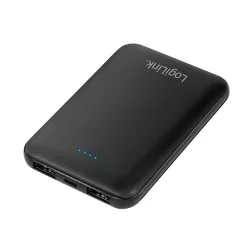 Logilink 2x USB-A 5000 mAh PowerBank Black