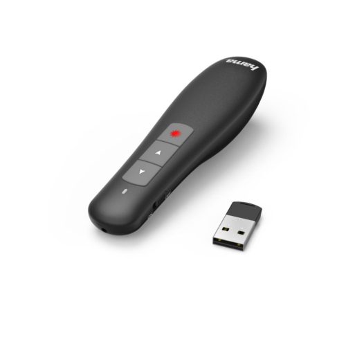 Hama X-Pointer Wireless Presenter Red Laser Black