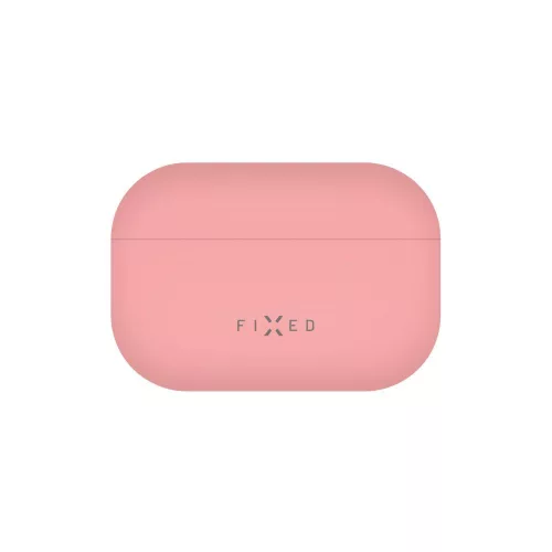 FIXED Ultravékony szilikon tok Apple Airpods Pro 3-hoz, rózsaszín