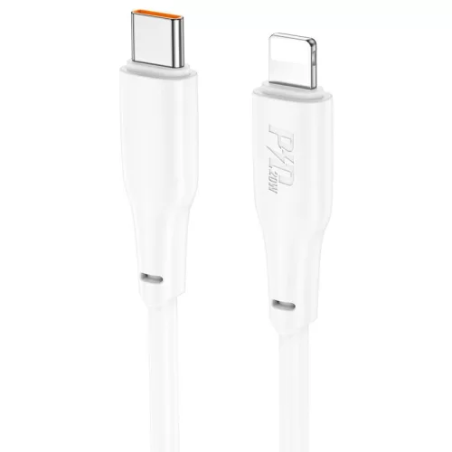 Hoco Type-C - Lightning cable 1m White