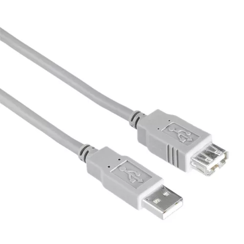 Hama FIC ECO USB kábel A-A 3m Grey