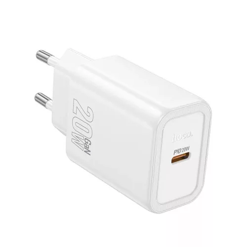 Hoco N60 Gentle USB-C PD20W Charger White