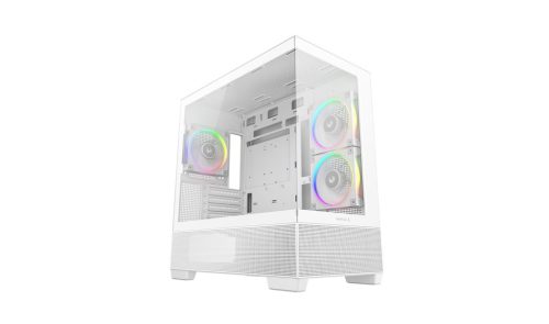 DeepCool CG380 3F WH Tempered Glass White