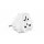 Verbatim World to Europe Adapter Travel Plug White