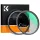 K&F Concept C Series CPL mágneses cirkuláris polár szűrő, mágneses adapterrel, 82 mm