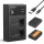 K&F Concept hordozható dupla USB-C akkumulátor LC-E10 töltő + 2db LP-E10 akkumulátor 1200mAh
