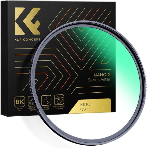 K&F Concept NANO-X series, B270, HD, MCUV szűrő, vízlepergető, karcálló, 40,5mm