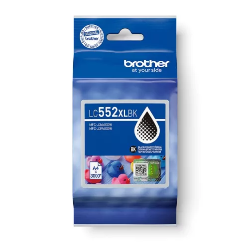 Brother LC552XLBK Black tintapatron