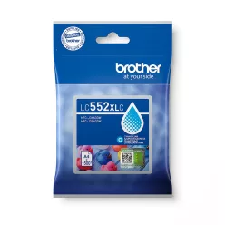 Brother LC552XLC Cyan tintapatron