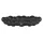 White Shark Cumulus Keyboard wrist rest Black