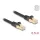 DeLock CAT6A S-FTP Patch Cable 0,5m Black