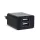 Delight USB-Ax2 charger adapter Black