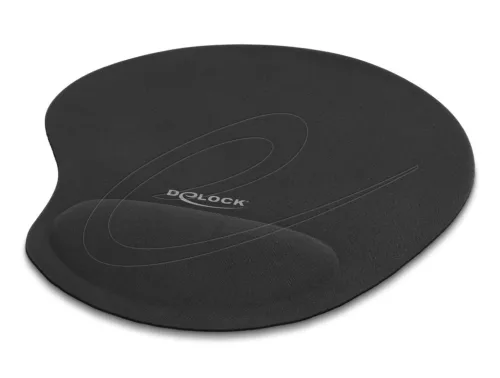 DeLock Ergonomic Egérpad Black