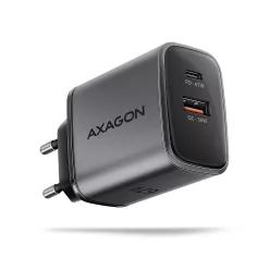   AXAGON ACU-PQ67 PD3.0 & QC4+ 2xOUTPUTS wall charger 67W Black