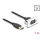 DeLock Easy 45 Module USB 5 Gbps Type-A female to USB Type-A male cable 1m Black