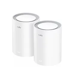   Cudy M3000 AX3000 2.5G Dual Band Wi-Fi 6 Mesh System White (2-pack)