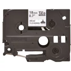   Brother TZE-CL4 laminált P-touch szalag (18mm) Black on Clear - 8m