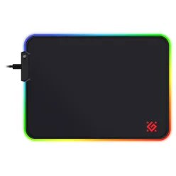 Defender Black L Light Gaming Egérpad Black