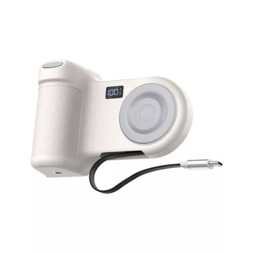 Belkin Stage PowerGrip Magnetic Charging Camera Grip with 9300mAh PowerBank Sand