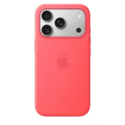 Apple iPhone 17 Pro Silicone Case with MagSafe Bright Guava