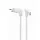 Gembird PC-184L Power cord (C7) with angled connectors 2,5m White