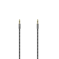 Hama 3,5mm jack to 3,5mm jack 0,75m kábel Black