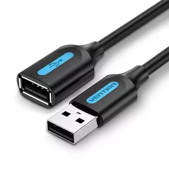 Vention USB 2.0 A Male to A Female Extension Cable 1m Black