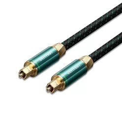   Vention Toslink optical audio cable braided 1,5m Green Copper