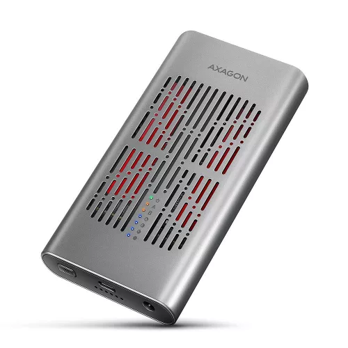 AXAGON EEM2-20GD USB-C 20Gbps Dual M.2 NVMe SSD Clone Mastert Enclosure