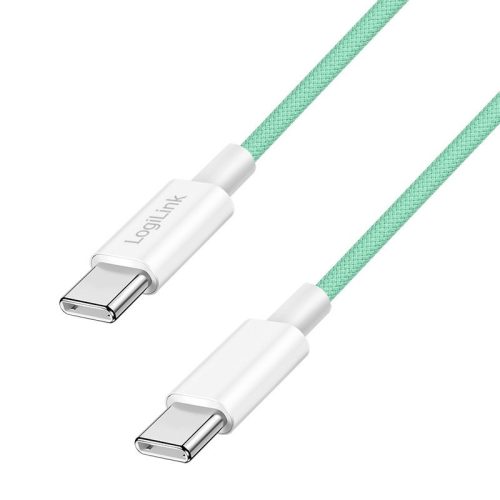 Logilink USB 2.0 Type-C C/M to C/M cable 1m Green