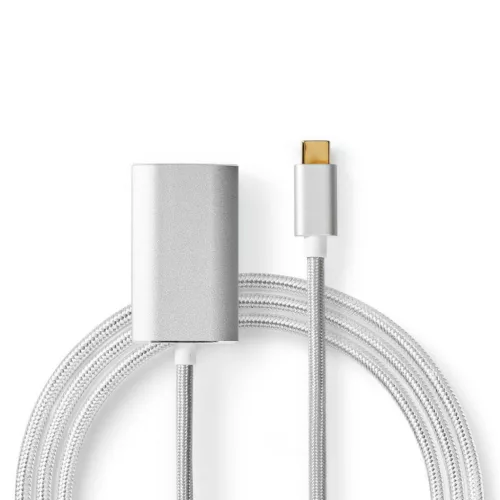 Nedis USB 3.2 Gen 1 USB-C Male - HDMI Output 4K60Hz 2m Silver