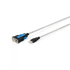   Digitus DA-70170 USB 2.0 to RS232 adapter cable integrated FTDI chipset 1,8m Black