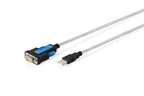 Digitus DA-70170 USB 2.0 to RS232 adapter cable integrated FTDI chipset 1,8m Black