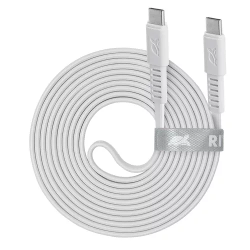 RivaCase PS6005 WT21 Type-C/ Type-C Cable 2,1m White