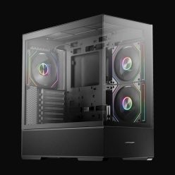 LC Power Gaming 812B Onyx Vision Tempered Glass Black