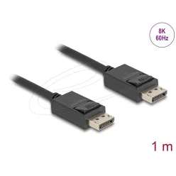 DeLock DisplayPort 16K 30 Hz/8K 60 HzCable 1m Black