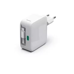 Hama Fast Charger GaN 2xUSB-C PD 30W White