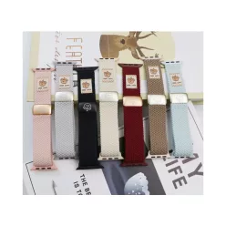   BlackBird Good Luck Bear Watch Strap for Iwatch 42/44/45/46/49mm Pink