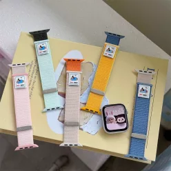   BlackBird Hot Dog Watch Strap for Iwatch 38/40/41/42mm Pink/Brown
