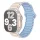 BlackBird BlackBird Tactical Watch Strap for Iwatch 42/44/45/46/49mm Light Brown/Light Blue