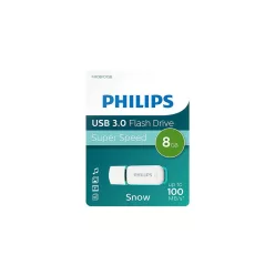 Philips 8GB USB3.0 Snow Edition White/Green