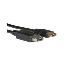 Noname Displayport DP M-HDMI M 2M Black