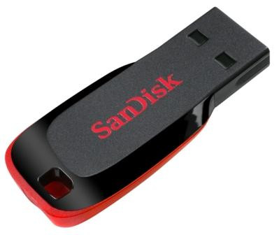 Sandisk 32GB Cruzer Blade USB 2.0 Black/Red