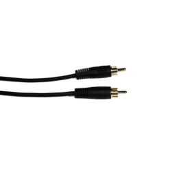 Noname RCA/RCA audio kábel 10m Black